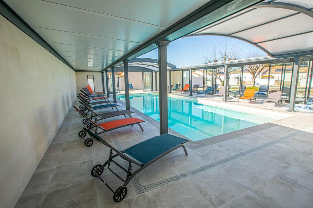 Le Matelot Maison Avec Piscine/Parking/Wifi/Plages 5Kms Les Mathes Exteriör bild